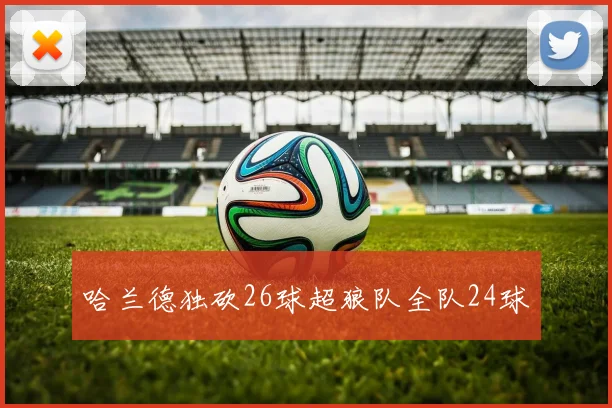 哈兰德独砍26球超狼队全队24球